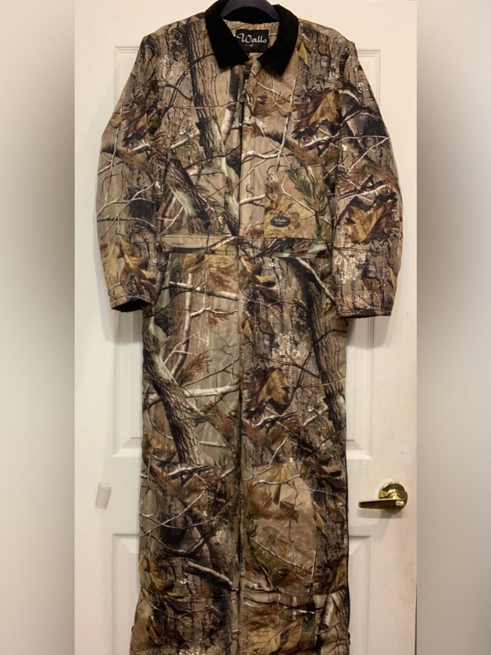 Walls Camo Hunting Youth Size 18 Vintage Insulated Overalls. 3954T